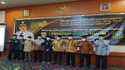 Yana Suntik Semangat, Kafilah Kota Bandung Targetkan Juara MTQ