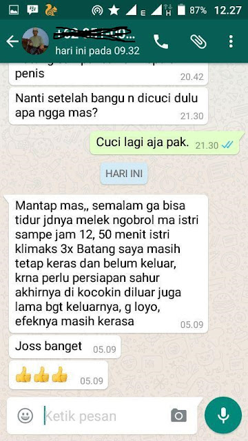 Efek baik obat kuat oles hajar jahanam level 3 original | Terbukti