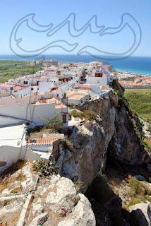 Vista del desarrollo del promontorio desde el terrado de la fortaleza