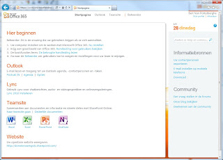 office 365 startpagina