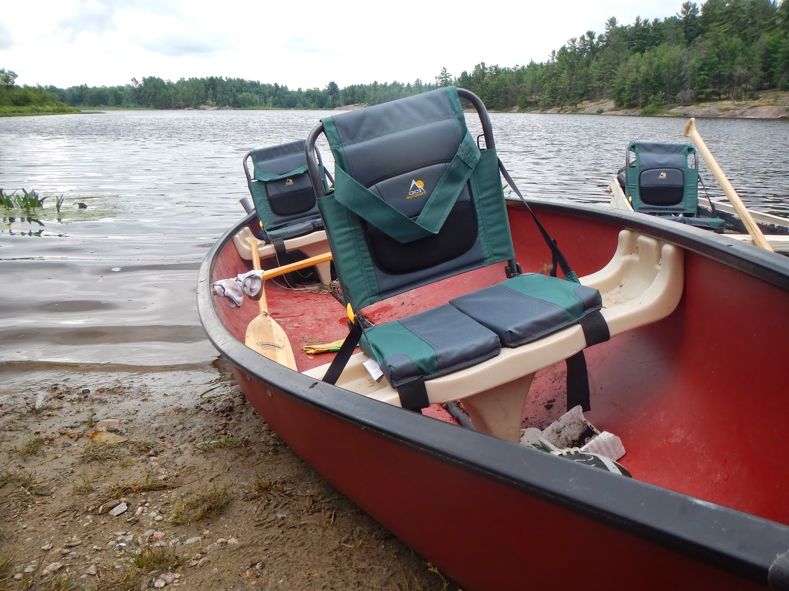 Canoe seats
