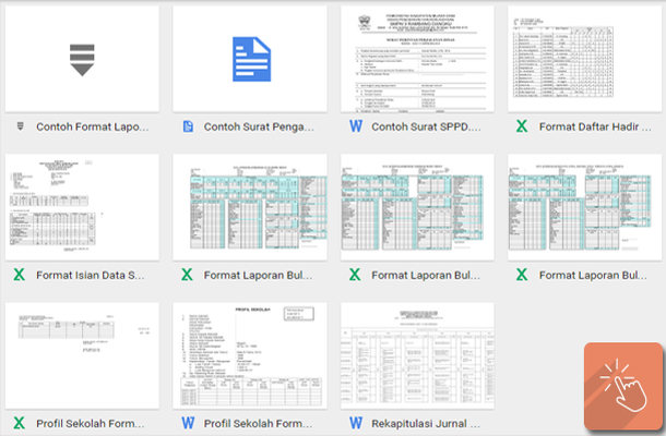 Contoh Format Laporan Bulanan Sekolah  Download File 