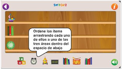 App para niños Sort it out 2