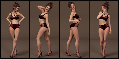 Fascination Poses for Genesis 3 Female