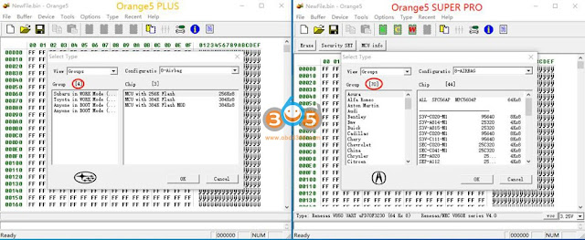 Orange5 Super Pro vs Orange5 Clone 8