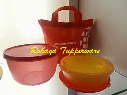 Takeaway Set With Pouch tupperware  malaysia murah