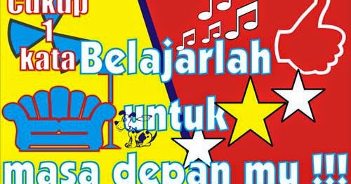 Contoh Gambar Poster Untuk Anak Sd - Contoh Su