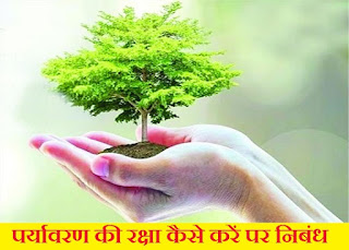 पर्यावरण की रक्षा कैसे करें पर निबंध | How to Protect the Environment Essay in Hindi