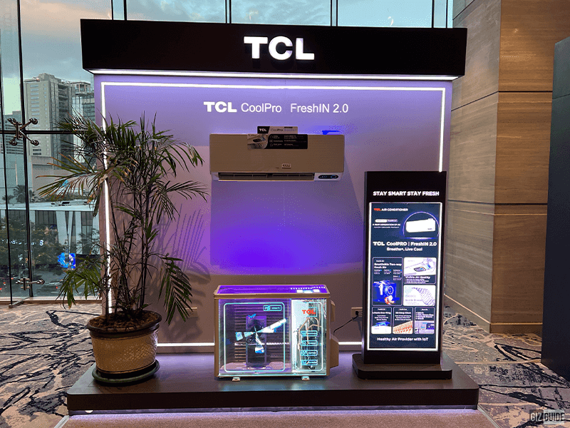 TCL CoolPro FreshIN 2.0 indoor and outdoor units