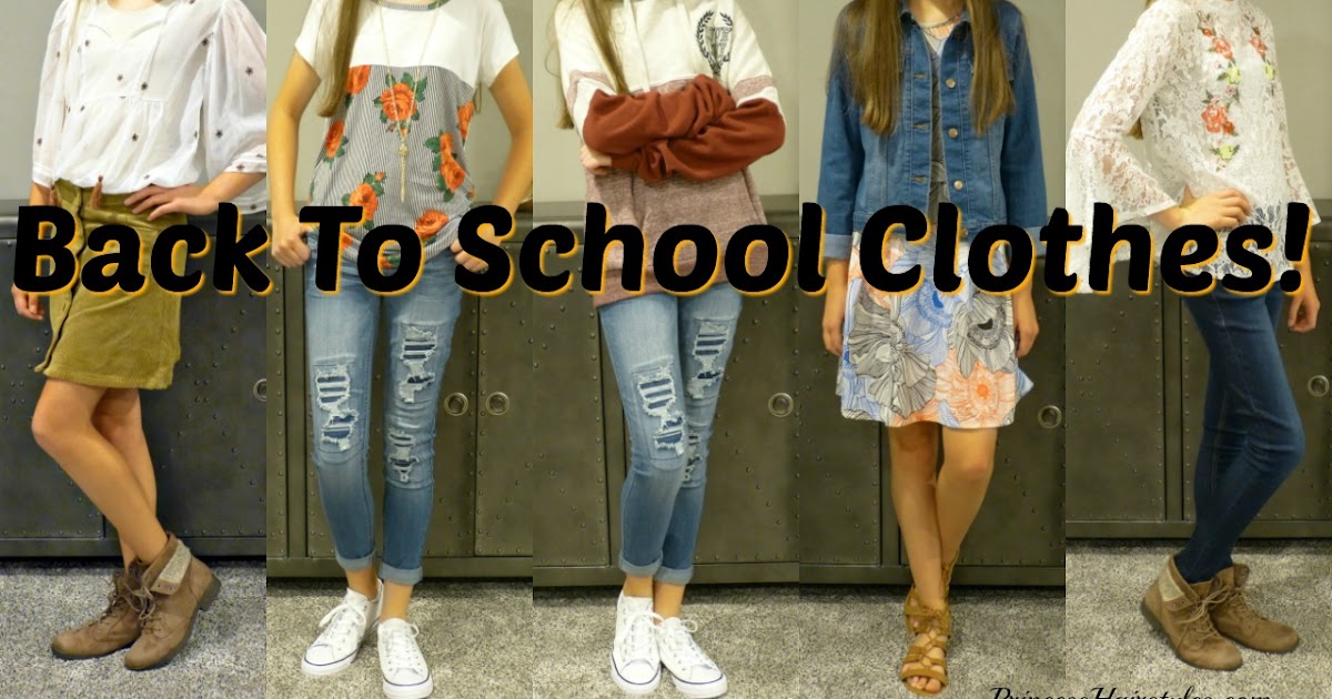 Back To School Clothes - High School Dress Code Friendly 