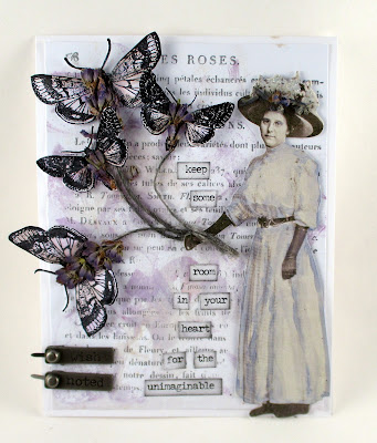 Stampers Anonymous Entomology Idea-Ology small talk Idea-Ology Story Sticks Wendy Vecchi Les Roses Tim Holz Paper Dolls Archival ink Watering Can For the Funkie Junkie Boutique