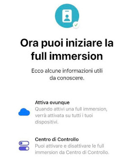 iOS 15 Full Immersion Lavoro