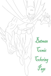 Batman Free Coloring Pages
