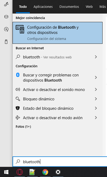 Bluetooth buscar