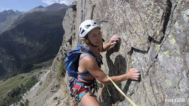 Escalade BEC DE RATY (Raté) vallon de Champorcher (Italie)