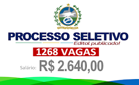 RJ anuncia edital de Processo Seletivo com mais de 1.200 vagas para NÍVEL MÉDIO! Salário R$ 2.640,00