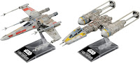 Bandai 1/144 X-Wing Starfighter & Y-Wing Starfighter English Color Guide & Paint Conversion Chart