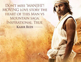 Manjhi : The Mountain Man, 2015, Bollywood Movie, Filem, Hindi Movie, Filem Hindustan, Manjhi Review, Review By Miss Banu, Bollywood Movie Review, Based On True Story, Filem Berdasarkan Kisah Benar, Dashrath Manjhi, The Man Who Broke A Mountain For Love, Pelakon, Manjhi Cast, Nawazuddin Siddiqui, Radhika Apte, Tigmanshu Dhulia, Pankaj Tripathi, Gaurav Dwivedi, Ashraful Haque, Deepa Sahi, Biopic, Biografi, Cinta, India,