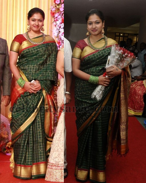 Gayatri Raghuram Traditional Saree