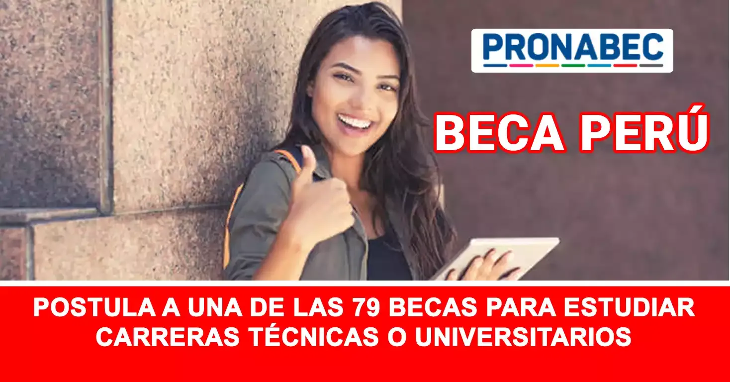 ¿Cuáles son los requisitos para postular al concurso Beca Perú 2022?