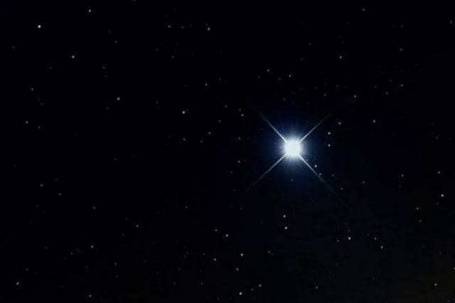Сириус, самая яркая звезда на ночном небе