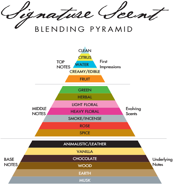 Demeter Fragrance - Blending Pyramid