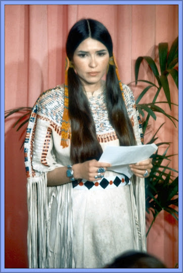 Sacheen Littlefeather aka Maria Louise Cruz