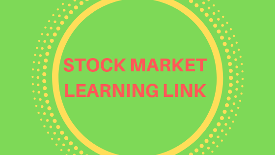 Important links stock market learning