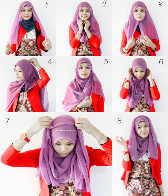 Hijabholicanism: Tutorial Hijab `Headband`