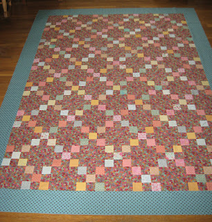 Single Irish Chain quilt