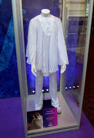 Freddie Mercury Bohemian Rhapsody white pleated costume