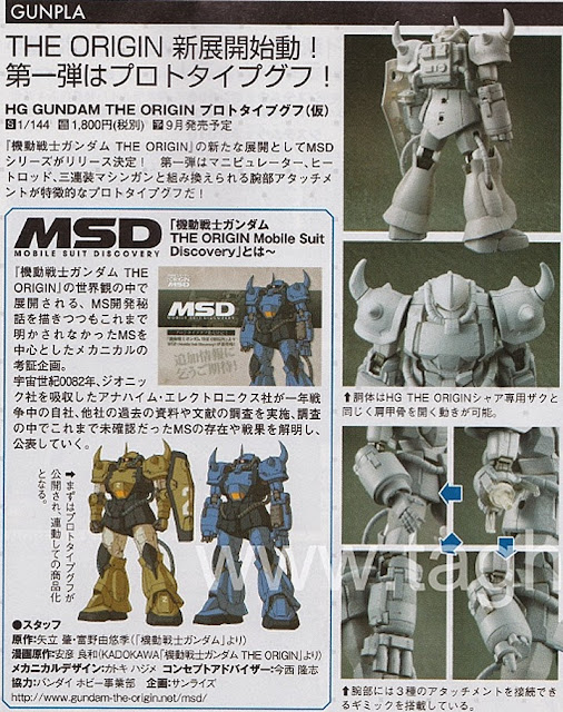 HG 1/144 Prototype Gouf 