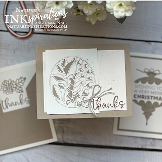 Stampin' Up! Handcrafted Elements Simple Elegance cards preview | Nature's INKspirations by Angie McKenzie