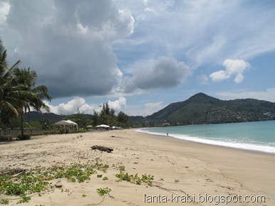 Kamala Beach Monsoon Clouds