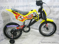 Sepeda BMX Jacko Tracker Motocross 16 Inci 3