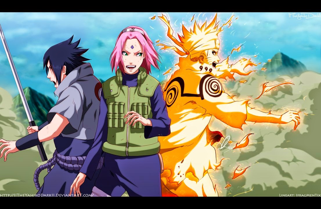 25 Koleksi Lengkap Gambar Tim 7 Sakura Naruto Sasuke Keren