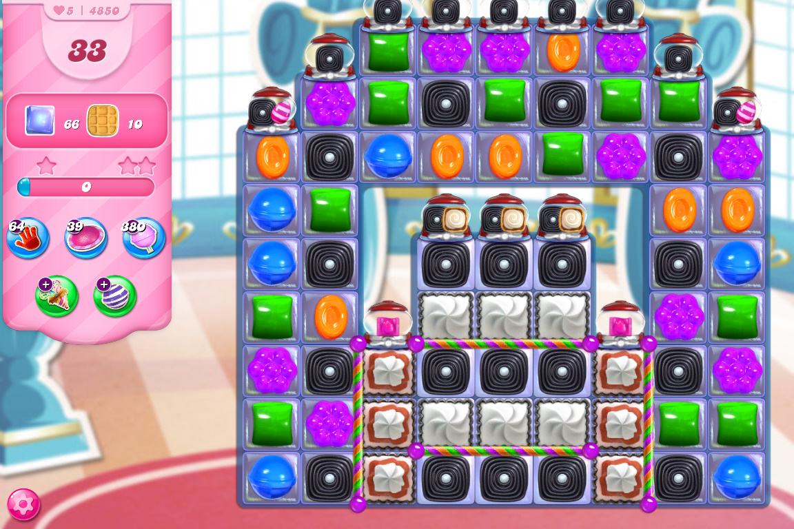 Candy Crush Saga level 4850