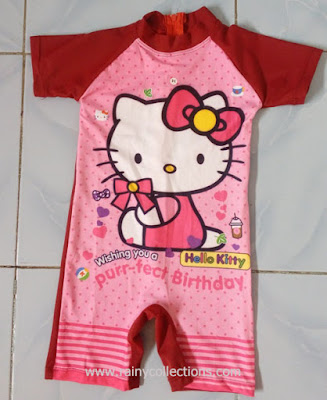 baju renang anak karakter hello kitty yang dijual dengan harga murah