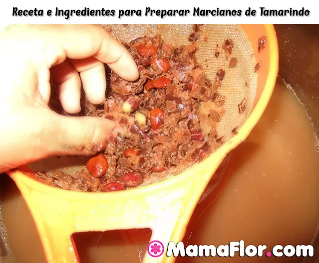 Receta para Marcianos de Tamarindo