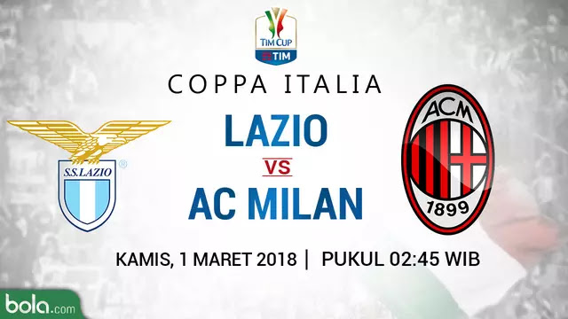 Susunan Pemain SS Lazio vs AC Milan