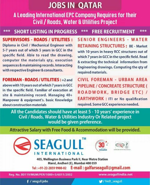 Galfar Jobs in Qatar | Seagull International 