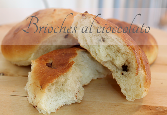 Brioches al cioccolato