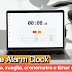 Online Alarm Clock | orologio, sveglia, cronometro e timer online