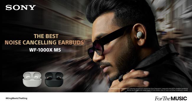 Experience the Best Noise Cancelling with Sony’s latest WF-1000XM5 Truly Wireless Earbuds made exclusively "For The Music"