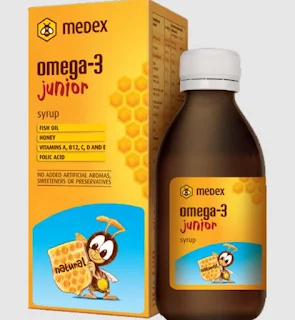 Medex Omega-3 Junior Syrup شراب