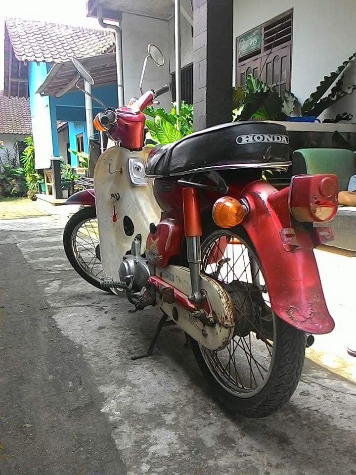 Jual Bebek Jadul C70  Merah JOGJA LAPAK MOBIL DAN MOTOR  