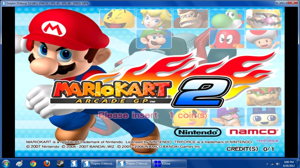 EmuCR: Mario Kart GP2 on Dolphin