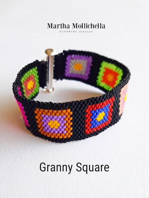 Martha Mollichella Granny Square per HobbyPerline