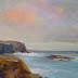 West Coast, Seascape in oil