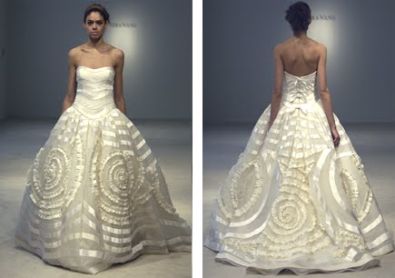 Designer bridal gowns